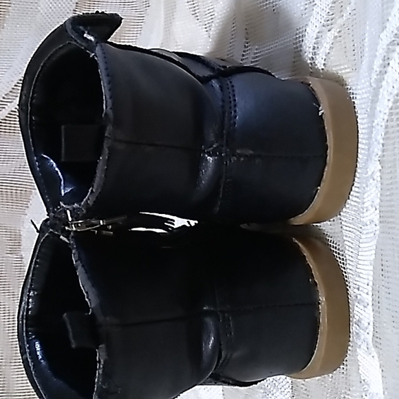 Little Girls Adorable "Old Navy-TG Foldover Blackjack" Boots size 6 - Picture 2 of 6